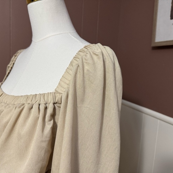 WeWoreWhat Crinkle Chiffon Tiered Mini Dress - Picture 8 of 15